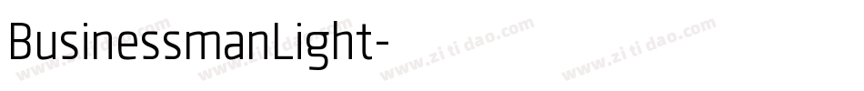 BusinessmanLight字体转换 BusinessmanLight字体转换
