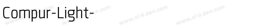 Compur-Light字体转换