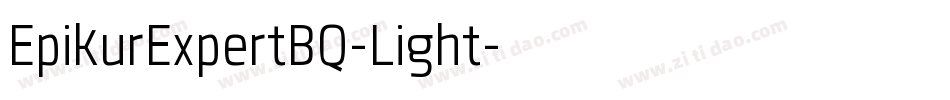 EpikurExpertBQ-Light字体转换