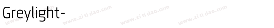 Greylight字体转换