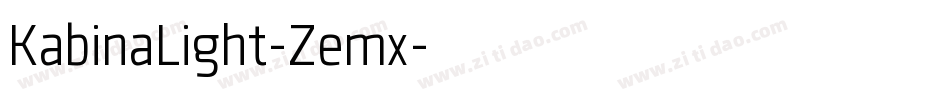 KabinaLight-Zemx字体转换