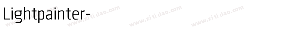 Lightpainter字体转换