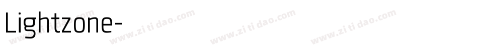 Lightzone字体转换