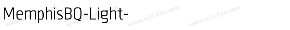 MemphisBQ-Light字体转换