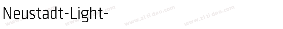 Neustadt-Light字体转换