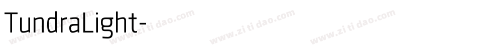 TundraLight字体转换