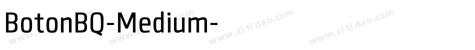 BotonBQ-Medium字体转换