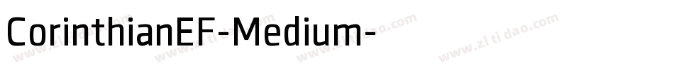 CorinthianEF-Medium字体转换
