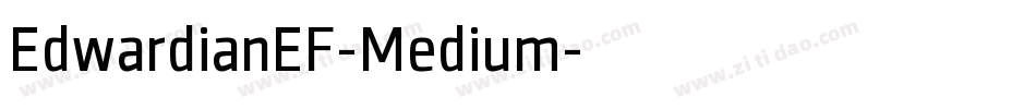 EdwardianEF-Medium字体转换