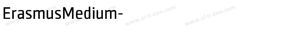 ErasmusMedium字体转换