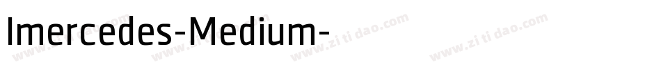 Imercedes-Medium字体转换