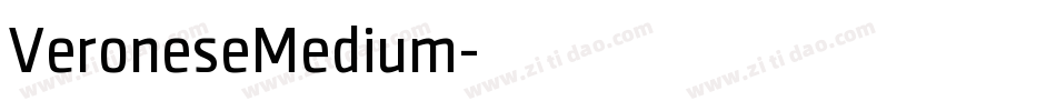 VeroneseMedium字体转换