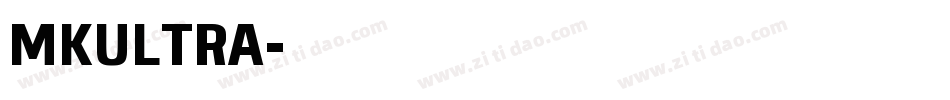 MKULTRA字体转换