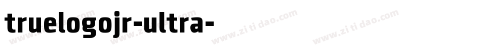 truelogojr-ultra字体转换 truelogojr-ultra字体转换