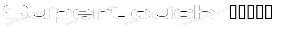 Supertouch字体转换