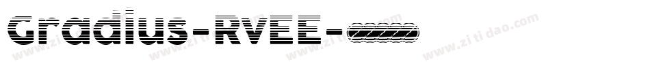 Gradius-RvEE字体转换