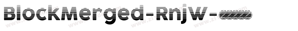 BlockMerged-RnjW字体转换