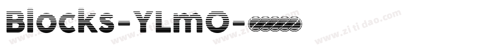 Blocks-YLmO字体转换