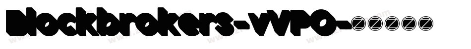 Blockbrokers-vVPO字体转换