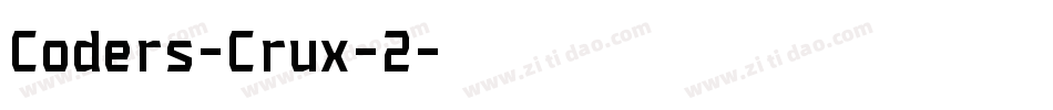 Coders-Crux-2字体转换