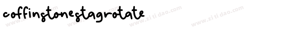 coffinstonestagrotate字体转换