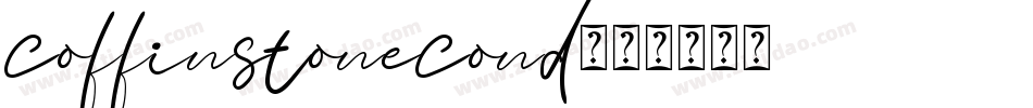coffinstonecond字体转换