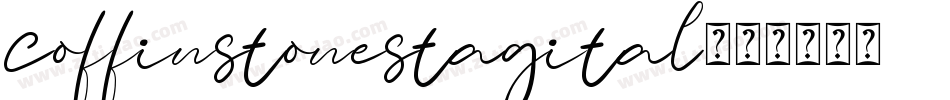 coffinstonestagital字体转换