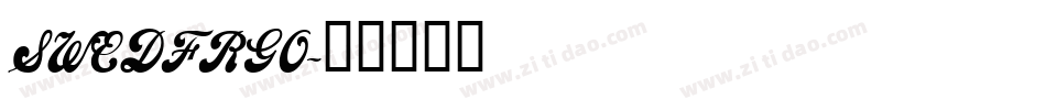 SWEDFRGO字体转换