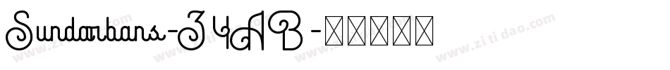 Sundarbans-Z4AB字体转换
