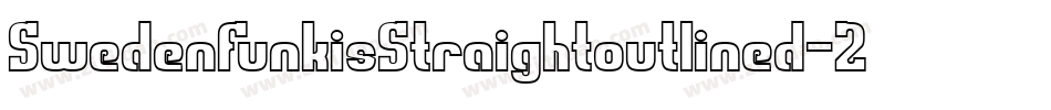 SwedenFunkisStraightoutlined-2ExK字体转换
