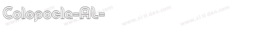 Colopocle-AL字体转换