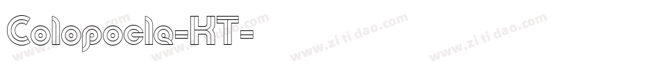 Colopocle-KT字体转换