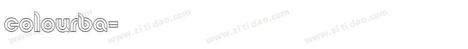 colourba字体转换