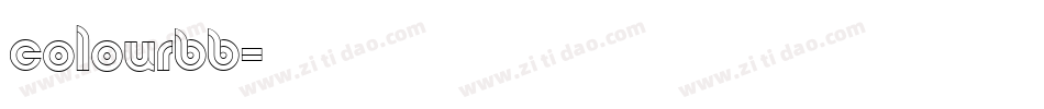 colourbb字体转换