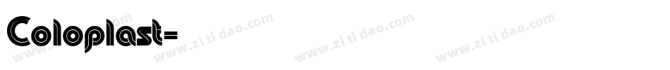 Coloplast字体转换