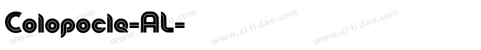 Colopocle-AL字体转换