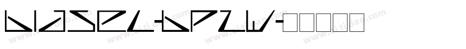 Biasel-Bpzw字体转换