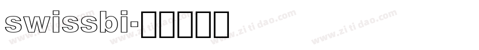 swissbi字体转换