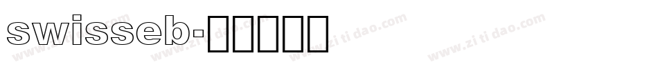 swisseb字体转换