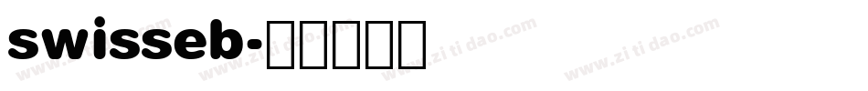 swisseb字体转换