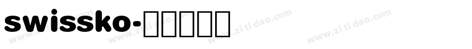 swissko字体转换