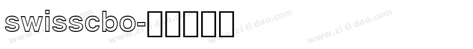swisscbo字体转换