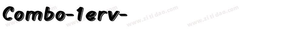 Combo-1erv字体转换