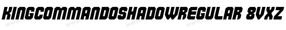 KingCommandoShadowRegular-8vXZ字体转换