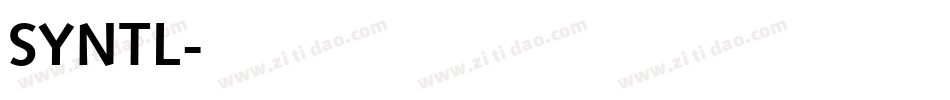 SYNTL字体转换