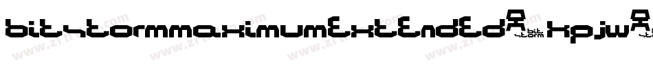 BitstormMaximumextended-KPjW字体转换