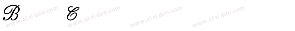 BodoniC字体转换