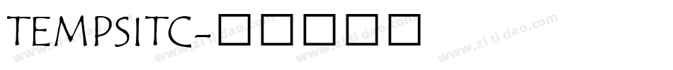 TEMPSITC字体转换