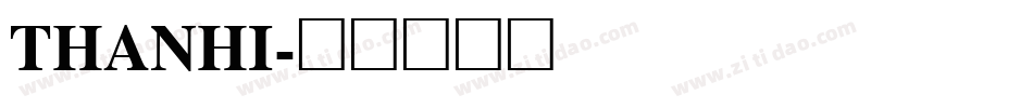 THANHI字体转换