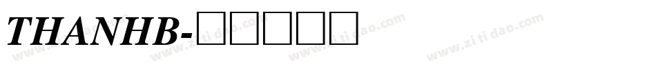THANHB字体转换